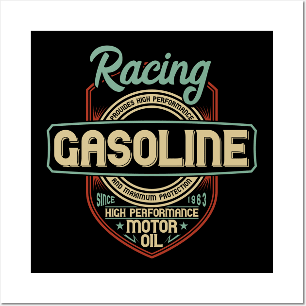 Racing Gasoline Wall Art by BrillianD